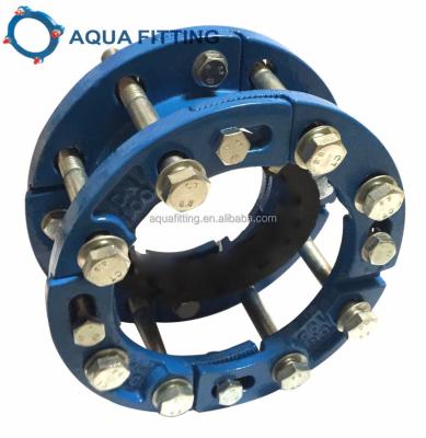 China Ductile Iron Common Bell Repair Leak Clamp for sale