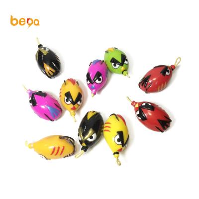 China China Wholesale Soft Rubber Top Soft Fishing Tackle Lure Fish Water Ball PVC Birds Bass Bait for sale