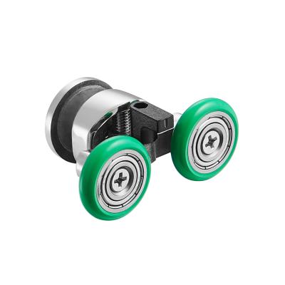 China Applicable to MG-23 series sliding door rebound wheel round wheel top pulley automatic sliding door rollers for sale