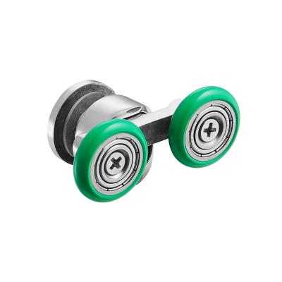 China Applicable to sliding door MG-23 brushed wheel bottom wheel sliding door roller bearings round sliding door rollers for sale