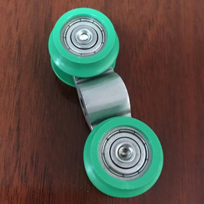 China Can Hold High Quality Glass Door Parts Glass Door Parts 6/8mm Stainless Steel Door Pulley Roller Custom Sliding Door Roller for sale