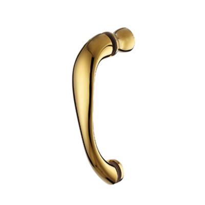 China New Door Handle High Quality Gold Stainless Steel Automatic Modern Door Handle for sale