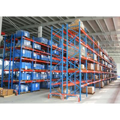 China Corrosion Protection Warehouse Storage Rack Use Heavy Duty Cold Room Steel Drive In Pallet Racking for sale