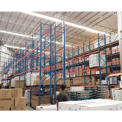 China Adjustable Steel Corrosion Protection Storage Panel Heavy Duty Warehouse Rack System for sale