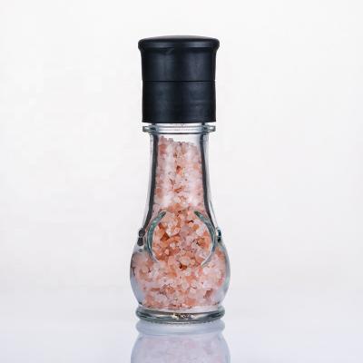 China Viable Wholesale Grinder Spice Glass Bottle With Plastic Salt Pepper Grinder Lid Or Lid With Hole for sale