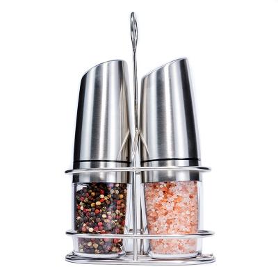 China Minimalist Royaltop Electric Salt and Pepper Grinder Set Battery Pepper Mill with Adjustable Grinder for sale