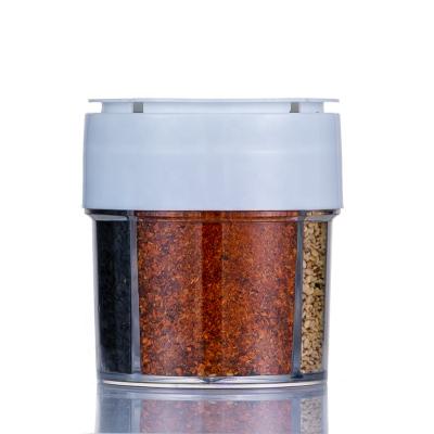 China Plastic Spice&Herb Tools Kitchen Jar Packaging Spice Bottle Salt and Pepper Spice Plastic Seasoning Shaker for sale