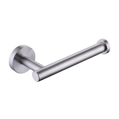 China HONVEY Metal Wall Mount SUS304 Stainless Steel Bathroom Toilet Brushed Toilet Paper Holder And Dispenser for sale