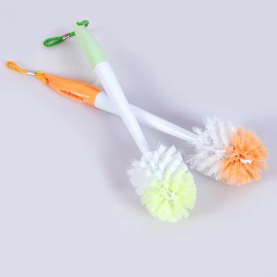 China New Design Viable 2 in 1 Baby Bottle and Nipple Cleaning Brush Bottle and Teat Brush for sale