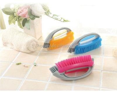 China Sustainable 2 in 1 Multifunction Scrub Brush, Tracking Cleaning Brush, Groove Brush for sale