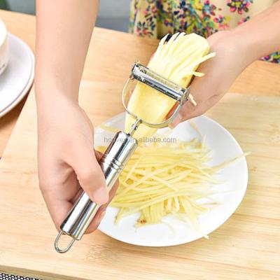 China Vegetable Fruit Peeler Apple Carrot Potato Squash Grater Paring Knife Practical Viable Kitchen Tools Stainless Steel Zesters for sale