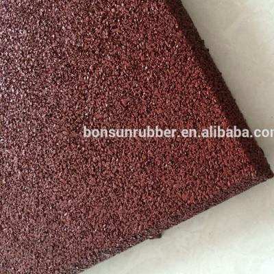 China Qingdao Crossfit Gym Rubber Flooring Tiles 50cm*50cm for sale