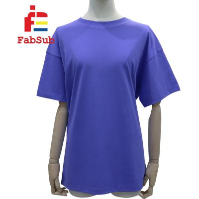 China Popular Custom Printing 100% Short Sleeve 230gsm Cotton Breathable T-shirts Summer Cotton Unisex Men Women T-shirt for sale