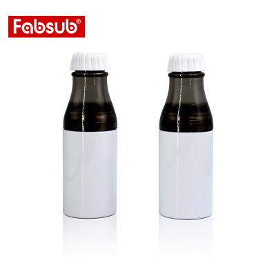 China High Quality Printable Sublimation Coated Water Bottle 500ml Stainless Steel Blanks Coated Beer Bottle Tumbler Coffee for sale