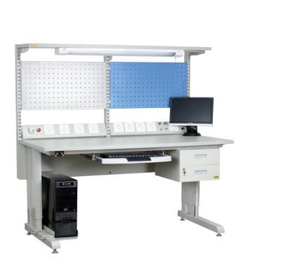 China Low Power Electronic ESD Lab Equipment Workstation OEM Customized Adjustable Anti-Static Worktable ESD Workbench for sale