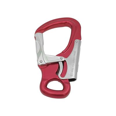 China High Strength Heavy Industry Aluminum Alloy Safety Mounting Carabiner Hook With CE Certificate for sale