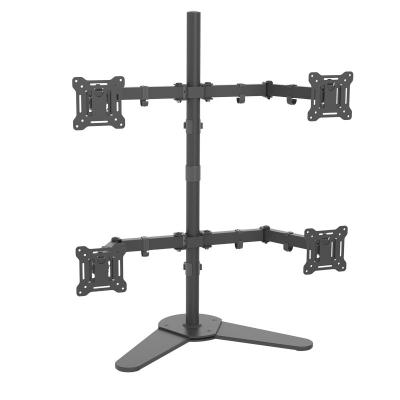 China (Size) Adjustable Adjustable Swivel Vesa Bracket Monitor Desk Mount for 17-27 inch Computer Screens for sale