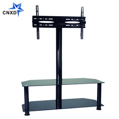 China TV Stand Living Room Furniture Modern Design LCD Plasma Glass TV Stand for sale