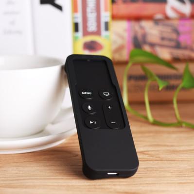 China Waterproof Popular Silicone Shock Absorption Smart Remote Control Protective Protective Case For Apple TV 4 Generation for sale