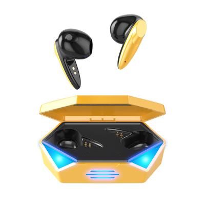 China nice healthy & Beautiful Design Made China Top Quality Yellow Earphone Tws Earbuds Low Latency Radio for sale