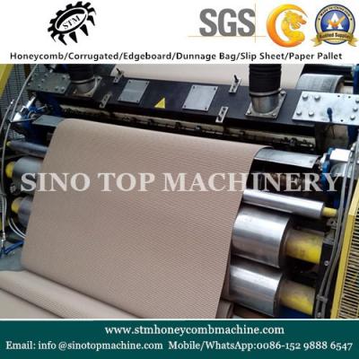 China Vertical Corrugated Honeycomb core/ sheet/ board/ panel machine for sale