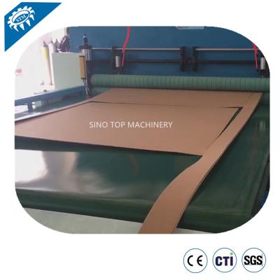 China automatic feeding and cutting inline paper cardboard slip sheet laminating machine for sale