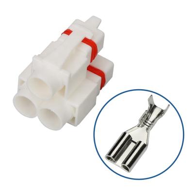 China Waterproof / Flame Retardant ZEET Self-developed IP67 Waterproof 7.8mm 3 Pin Female High Current Connectors for sale