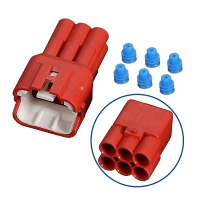 China Waterproof Cable Connector OBD2 Sumitomo 6 Pin Connector Sealed Auto Connectors for sale