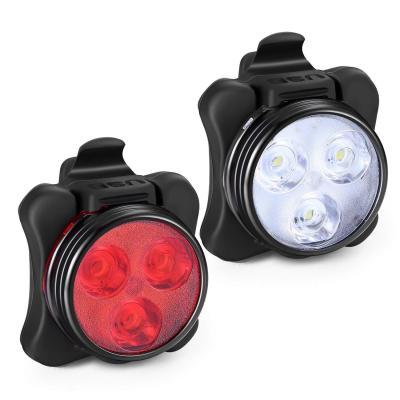 China Front Lamp Powerful Waterproof Rechargeable LED Bike Tail Light Cycling Bicycle Lamp Waterproof For Night Cycling for sale