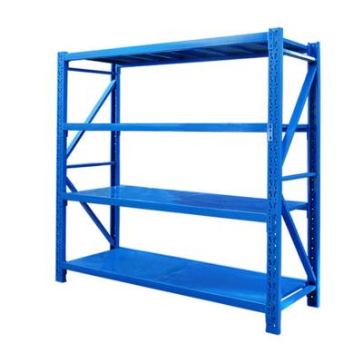 China Newest Hot Sale Corrosion Protection Steel Storage Rack Shelves Light Duty Warehouse Rack for sale