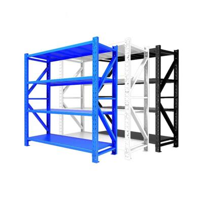 China Most Popular Adjustable Racking Shelf Corrosion Protection Storage Warehouse Light Duty Rack for sale