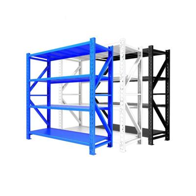 China Corrosion Protection Good Price Customized Warehouse Cold Rolling Steel Light Duty Rack for sale