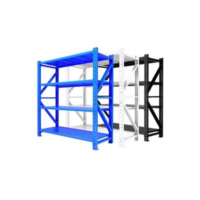 China Steel Corrosion Protection Promotion Truck Tire Storage Racks Medium Duty Warehouse Rack for sale