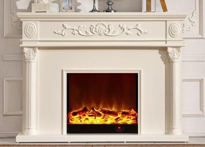 China Fake Flame Led European Electric Fireplace Portable Antique Decorative Fireplace for sale