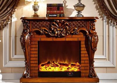 China Energy Efficient Contemporary Electric Fireplace For Reception Room / Hotel Hall for sale