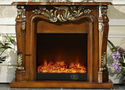 China Luxurious Antique Fireplace TV Cabinet By Remote Control , Eco Friendly for sale