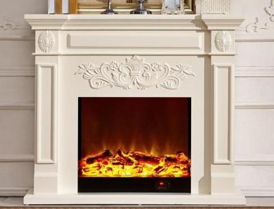 China 1.2m Imitation Marble Fireplace Antique French Fireplaces With Mantel for sale