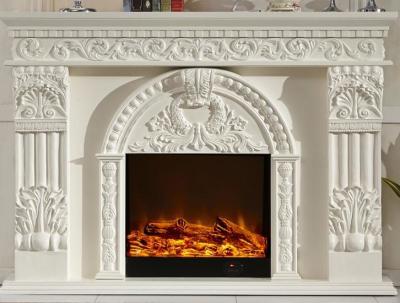 China Classical Custom Antique Decorative Fireplace As Home Decoration for sale