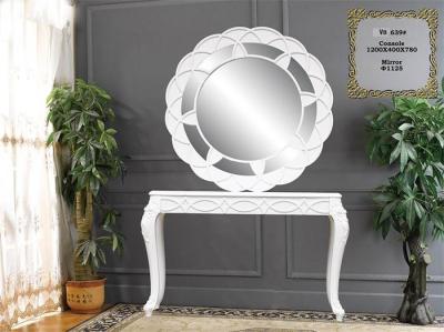 China MDF And Resin Material Home Furniture Wall Mounted Console Table 1.2 Meter for sale