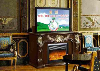 China Antique Style  Living Room Electric Fireplaces TV Stands With Remote Control for sale