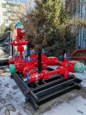 China las piezas del múltiple de obstrucción 3000psi obstruyen y matan al múltiple para el equipo del petróleo en venta