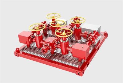 China Öl-Bohr-Prüfung Schluck-Manifold mit 3000psi Druckkontrolle und API 16C Standard zu verkaufen