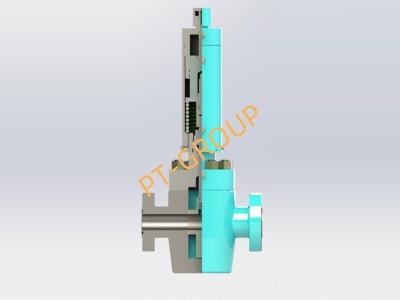 Chine API 6A soupape de soulagement de sécurité hydraulique adaptée au service acide H2S adaptée au collecteur d'étranglement et à l'arbre de Noël à vendre