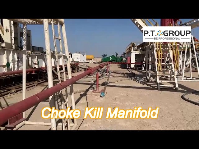 3 1/8 Inch -3000Psi Choke Kill Manifold Oilfield Use Wellhead