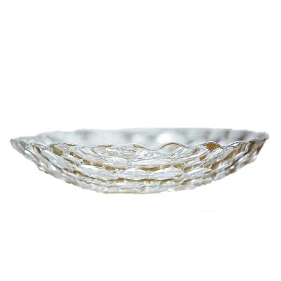 China Viable Popular Hot Sale Manufacturer Chinese Dinner Square Crystal Glass Dish for sale