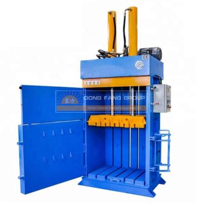 China Farm Straw Baling Press Vertical Plastic Baler Machine for sale