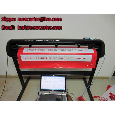 China HW1200 Cutting Plotter With Optic Sensor Large Vinyl Cutter Contour Cutting Plotter 52'' for sale