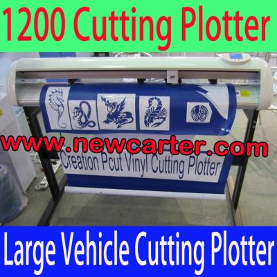 China 1300 Vinyl Graphic Cutting Plotter Creation CT1200H Vinyl Cutter With Contour Cutting 52'' for sale