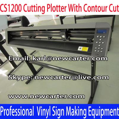 China CS1200 Cutting Plotter Creation Vinyl Cutter Pcut Vinyl Sign Cutter Contour Cutter Plotter for sale