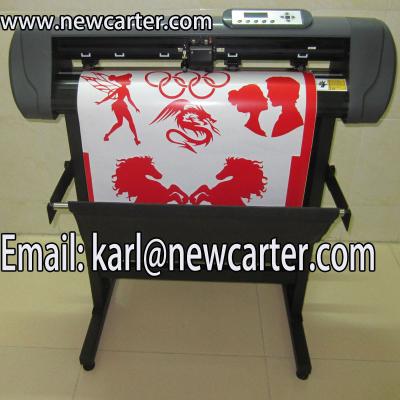 China 24 Inches Cutting Plotter With ARMS Vinyl Cutter With Optic Eye Contour Cutting plotter for sale